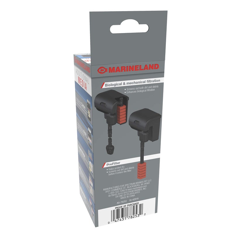 Marineland 2-in-1 Bio-Foam and PreFilter 1 Count, for Biological and Mechanical Filtration, Fits Penguin Pro 125, 175 and 275 Filters - Image 4